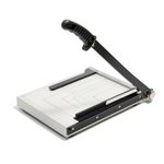 JIELISI A4 Metal Guillotine Paper Cutter Cutting Performance up to 10 Sheets,12 Inch Cut Length Manual Heavy Duty Guillotine Paper Trimmer with Safety Guard and Blade Lock，For Paper Photo Picture Card