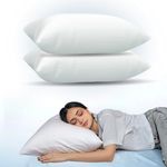 Adam Home Breathable Pillows 2 Pack Hotel Quality | Bouncy Support Side Sleeper Pillow for Neck, Back & Shoulder Pain Relief & Anti dust mite, Standard Size Bed Pillows