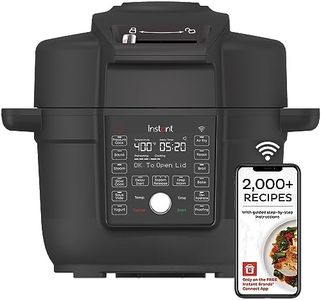 Instant Pot 6.5 Quart Duo Crisp Ultimate Lid with WIFI, 13-in-1 Air Fryer and Pressure Cooker Combo, Sauté, Slow Cook, Bake, Steam, Warm, Roast, Dehydrate, Sous Vide, & More, Includes App with Recipes