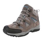 Northside Women's Snohomish Waterproof Hiking Boot, Medium Brown/Teal, 12