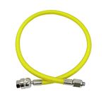 XS Scuba Miflex Dual Swivel Regulator Hose (Yellow)