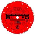 Freud LU97R012 Industrial Double Sided Laminate and Melamine Saw Blade 12-Inch X 96t TCG 1 Inch Arbor Perma-Shield Coated, One Size, Multi