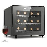 JINJUNYE Wine Cooler Refrigerator, 