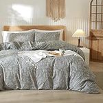mixinni Duvet Cover Grey and White 