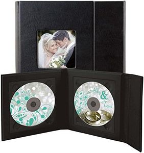 Neil Enterprises, Inc. Black Supreme Double CD/DVD Folio - Pack of 12