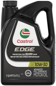 Castrol EDGE 10W-30 Advanced Full Synthetic Motor Oil, 5 Quarts
