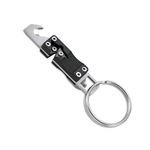 CRKT Micro Tool & Key Chain Sharpener: Multi-Tool for Everyday Carry, Seatbelt Cutter, Knife Sharpener, Bottle Opener