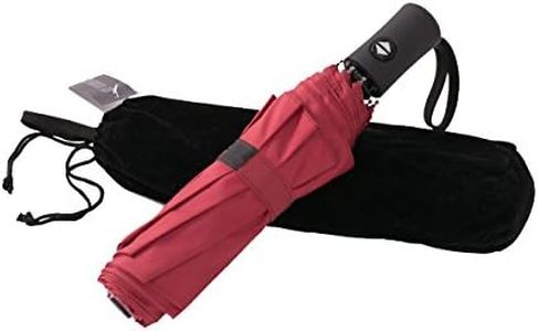 SY COMPACT Travel Umbrella Windproof Automatic Umbrella for Women red Umbrellas- Factory Outlet Shop