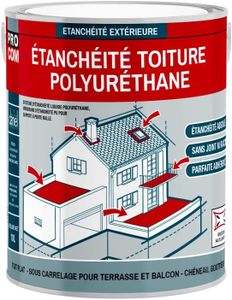 Étanchéité toiture polyuréthane - Étanchéité toit terrasse, toit plat PROCOM 3.5 Kg