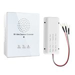 Doorbell Extender, Briidea Doorbell Extender for Wired Doorbell, Converts Your Existing Wired Doorbell into Wireless Door Bell, 21 Melody to Choose, 500' Range 105dB for Garage Basement