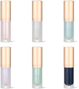 PHOFAY Make Up Magic Thermo-Color Tinted Lip Oil, Pearlescent GlowPlant-Based with Vitamin E, 12H Non-Sticky Hydration (6 color)