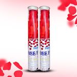 Untumble Party Poppers with Rose Petal Confetti, Pack of 2 for all Celebrations Birthday, Anniversary, Surprise Party Celebartion Popper with Rose Petals (Pack of 2)