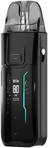 Vaporesso LUXE XR Max Kit Vape 80W 2800mAh Batería 5ml fit LUXE X/XR Pod MTL to DTL Vaping E Cigarette Vaporizador Sin Nicotina ((DTL single Pod) Negro)