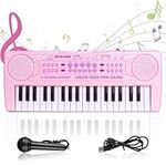 m zimoon Kids Piano Keyboard, 37 Keys Electronic Piano for Kids Music Piano Portable Multi-Function Musical Instruments Educational Toy Birthday for Boys Girls Children Beginner