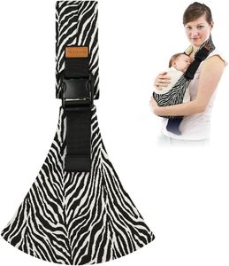 Baby Sling Carrier-Toddler Carrier Slings,Comfortable Baby Wrap Carriers Ergonomic Designed (Zebra Pattern)
