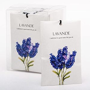 Rose Cottage 12 Packs Closet Air Deodorizer Freshener Scent Wardrobe Scented Sachets for Drawers Home Scented Potpourri Bags Storage Fragrance Lavender