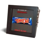 Present Emergency Gift Box. Fun Novelty Presentation 3d Gift Box Frame Keepsake for A Retirement. Fun Leaving/Good Luck/Friend/Work Colleague/Boss In Case of Emergency, Break Glass.