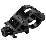 ACEXIER 25.4mm/30mm Flashlight Mount Quick Release Offset Flashlight Holder Scope Mount for 20mm Picatinnly Rail Hunting Gun Accessories