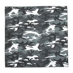 CTM Urban Camouflage Bandana, Grey