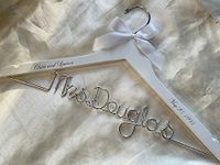 Personalized Hanger,Bride hanger,Bridal Dress Hanger,Wedding Hanger,Bridesmaid hangers,Wedding Dress hanger,bridesmaid gifts,Bridal gift