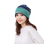 Running Beanie For Women With Ponytail