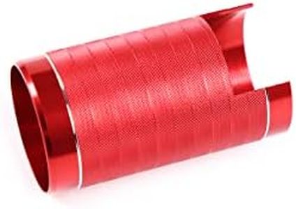 Aluminum Alloy Transmission Shifter Lever,Gear shift knob Head,Shifter Knob Adapter Fit for Hummer H2 2003-2009 (Red)