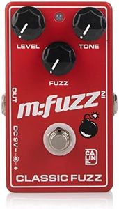 Caline CP-504 Fuzz Guitar Effect Pedal True Bypass Aluminum Alloy Casing M-FUZZ Pedal Red