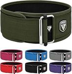 RDX Weight Lifting Belt - AUTO LOCK 4” Premium Adjustable Gym Belt for Olympic Cross Training - Support for Men Women Functional Fitness Workout - WOD Powerlifting Bodybuilding Weightlifting Deadlift