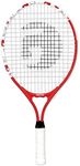 GAMMA Sports Junior Tennis Racquet: Quick Kids 21 Inch Tennis Racket - Prestrung Youth Tennis Racquets for Boys and Girls - 93 Inch Head Size - Red