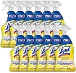 Lysol Pro All-Purpose Cleaner, Advanced Deep Cleaning Sanitizing and Disinfecting Spray, For Commercial Use, Use to Clean and Deodorize, Lemon Breeze Scent, 32oz (Pack of 12)