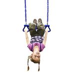 Toy Park Gym Ring Bar/Gym Trapeze Ring for Kids/Adults Trapeze Bar