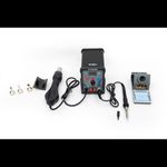Soldron 878D Ultra Pro 2-in-1 Hot Air and Soldering Station, 600W, 230V, Micro Controller, 7 Segment Display