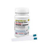 Industrial Test Systems WaterWorks 480124 Free Chlorine Test Strip, Ultra High II Range, 61 Seconds Test Time, 0-2000ppm Range (Bottle of 50)