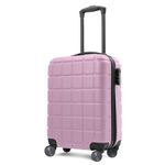 AVIO Atlas Cabin Suitcase 52x35x20cm - Lightweight Double-Wheel Luggage Bag w/Combi Lock, 3 Internal Pockets, Telescopic Handle w/ 3 Heights - Durable ABS Hard Shell RyanAir, EasyJet, British Airways