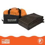 Quick Dam QDDUFF17-4 Barriers 17ft Flood Barrier Duffel Kit, 17-ft 4 Pack, Black, 4 Piece