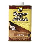 Howard Products, Restor-A-Finish - DIY, Restores Wood Finish on Furniture, Dining Table, Armoire, Cabinets & Dressers 16 Oz, Cherry