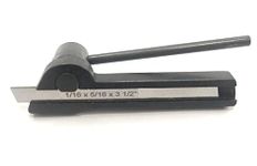 Lathe Parting Tool Holder with Blade 1/16" x 5/16" x 3-1/2"