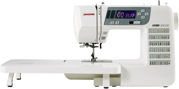 Janome 360DC Computerized Sewing Machine – Compact & Versatile