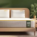 SleepyCat Ultima Natural Latex Mattress - Medium Soft | eco-INSTITUT Certified - 100% Organic Latex | Washable Zipper Cover | Queen Bed Mattress (Queen Size, 78x60x8 Inches)
