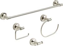 Franklin Brass VOI64-SN Voisin 4 Piece -Bath Hardware Kit, Brushed Nickel