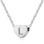 AFSTALR Letter Initial Necklace Gir