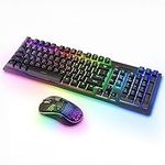 Wireless PC Gaming Keyboard and Mou