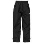 Trespass Unisex Echo Trousers, Black, Size 11 Size 12 UK