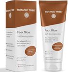 Botanic Tree Self Tanner - Sunless Tanner for Natural-Looking Fake Tan-Herbal Self Tanning Lotion for Flawless Bronzer Skin-Instant Face and Body Tanner for Fair and Dark Skin.