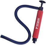 Manual Bilge Pump for Boats Kayak Canoe - Portable Siphon Pump, Kayak Bailer with Reversible Hose,Rose,19 Inch