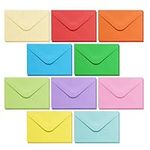 Packpal Gift Card Envelopes Bulk 50 Pack, Credit Card Size Small Envelopes for Gift Cards, Business Cards, Mini Envelopes, Tiny Envelope Pockets, Gift Card Holder Envelope 4x2-3/4".