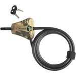 Master Lock 8418KADCAM-TMB Python Adjustable Locking Cable, Braided Steel, Camo Colored, 6-Feet X 5/16-Inch