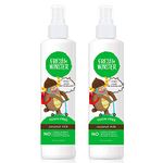 Fresh Monster Toxin-Free Hypoallergenic Coconut Milk Kids Detangler Spray, 2 Count