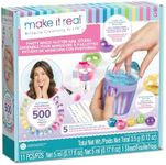 Make It Real: Party Nails Glitter Nail Studio - DIY Nail Kit, Decorate 500 Nails, 5 Mess-Free Glitter Pods, Tweens, Girls & Kids Ages 8+