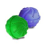 Laundry Washing Balls Used up 1500 Loads Eco-Friendly all Natural Detergent Alternative-2packs-10cm